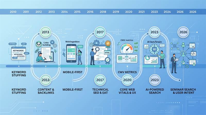 SEO 失效了吗?AI 时代营销到底怎么做(2026 决策指南) - 数据/ROI