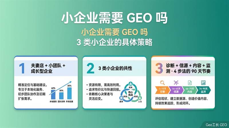 小企业需要 GEO 吗?500 万以下营收企业怎么选(2026 决策) - 核心方法